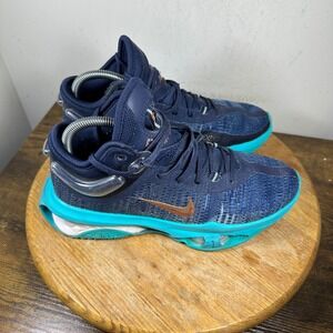Nike Air Zoom G.T. Jump 2 Mens 7.5 Basketball Shoes Navy Teal DJ9431-401